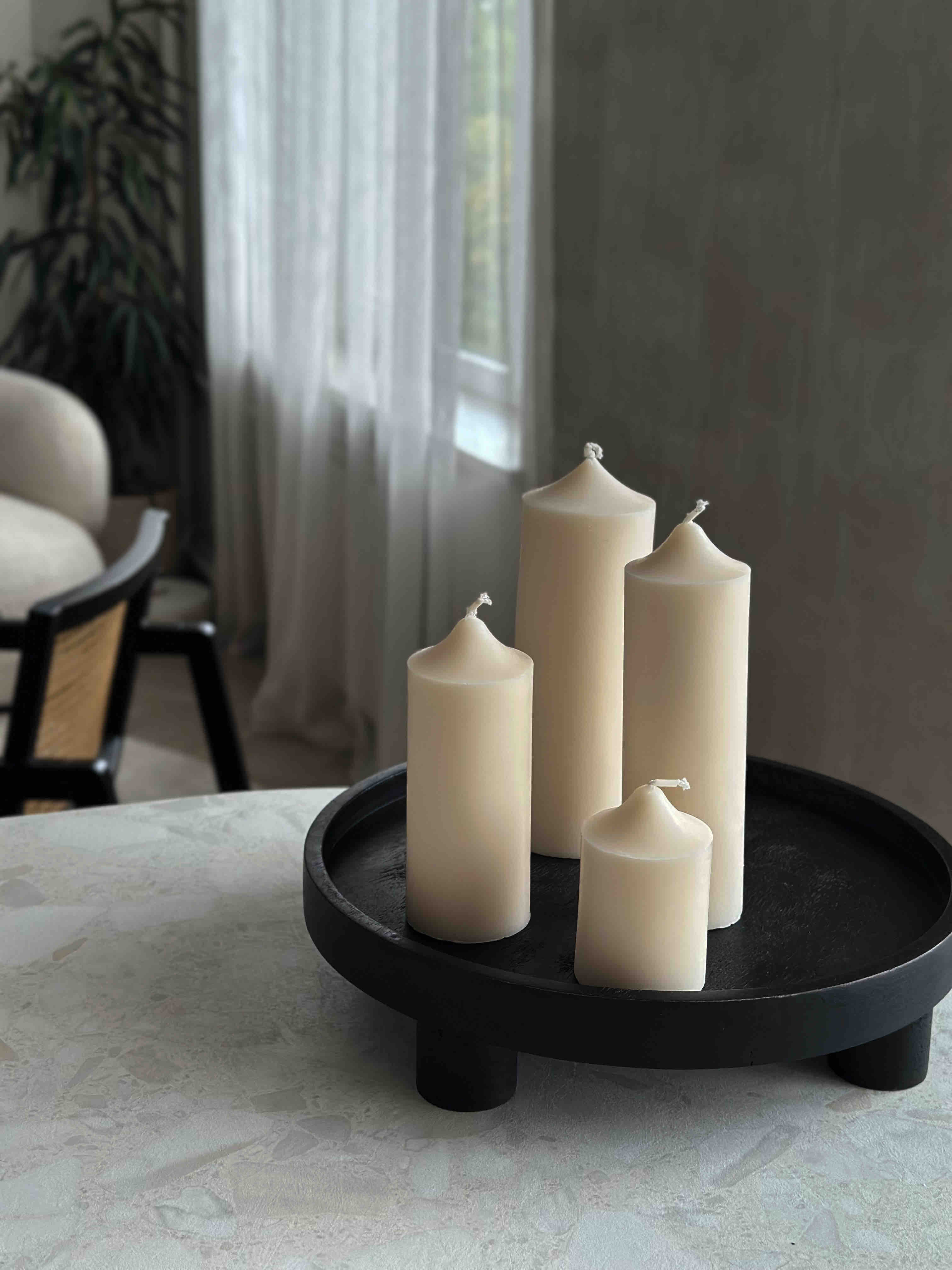 “Ritmas” Cilindrų kompozicija (4 dalių rinkinys)